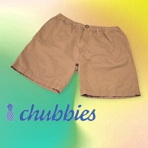 Chubbies The All Days Shorts‎ Mens 7 Inch Inseam Khaki Tan XL*